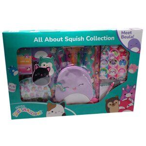 Squishmallow All About Squish Stationery Super Set Beula The Octopus